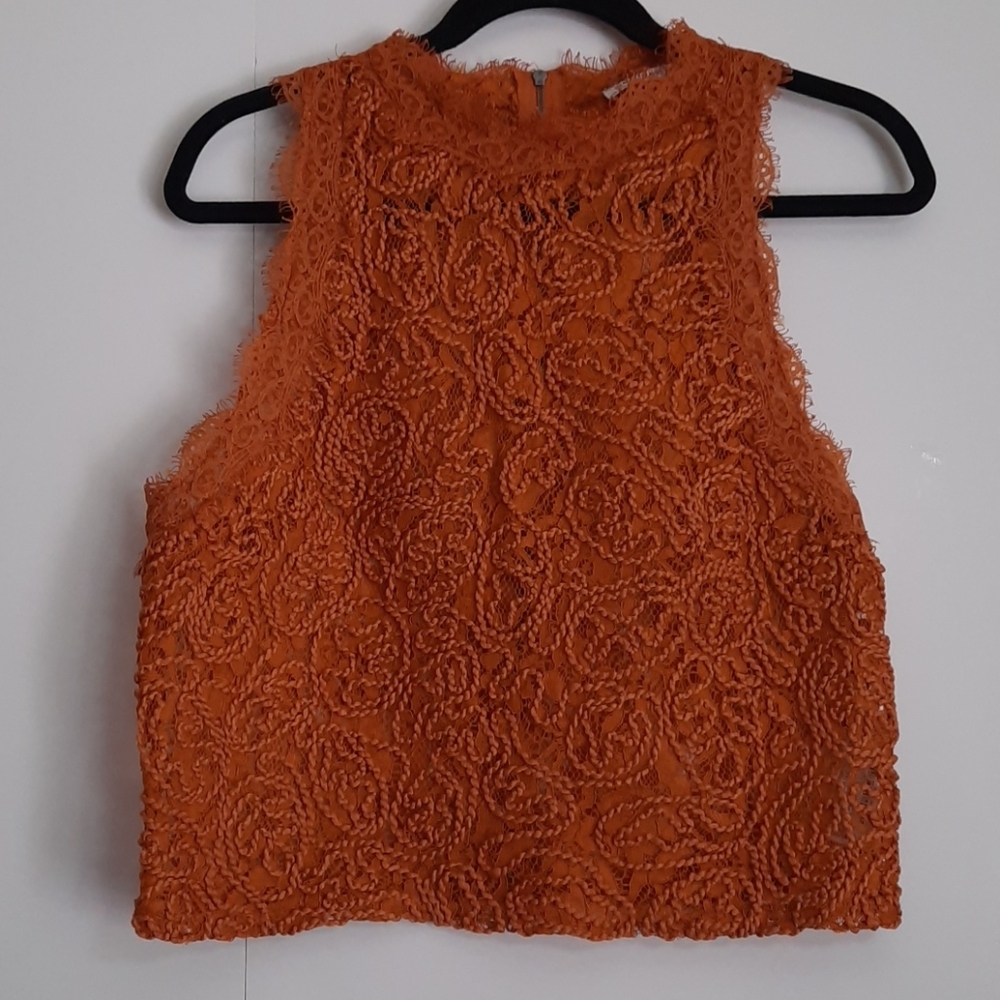 Zara Top Embroidery size L